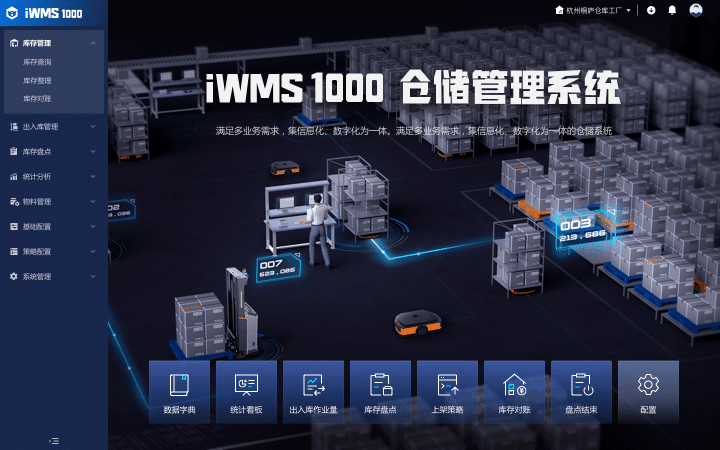 智铧科技 IWMS-智能仓储管理系统